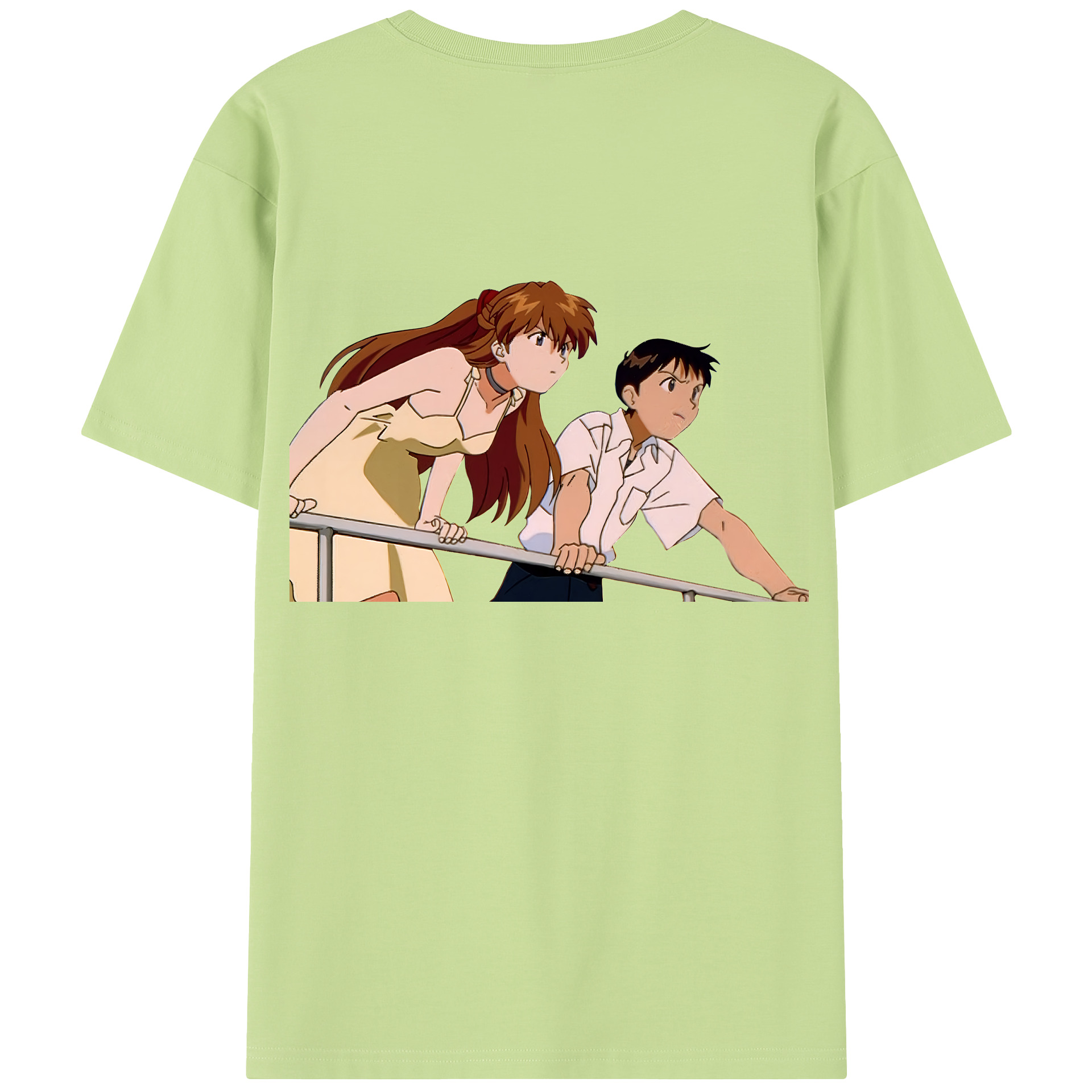 （画像用） EVA 新世紀エヴァンゲリオン 綿100％半袖Tシャツ（背面プリント）